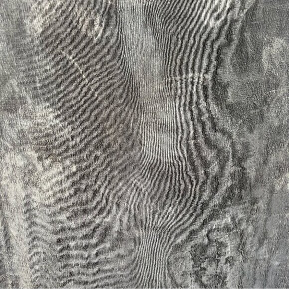 Nap floral tshirt grey unique flowers vintage Classic Black shiny shirt tee Top - Picture 6 of 10